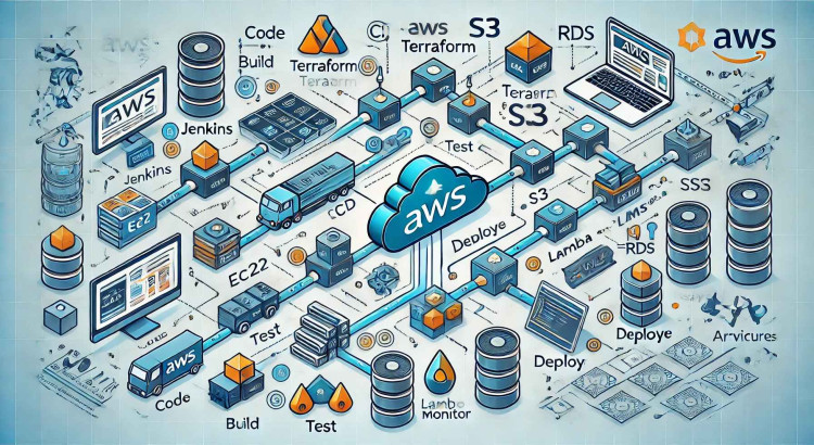 Streamline your AWS deployments with a robust CI/CD pipeline setup for zero downtime.