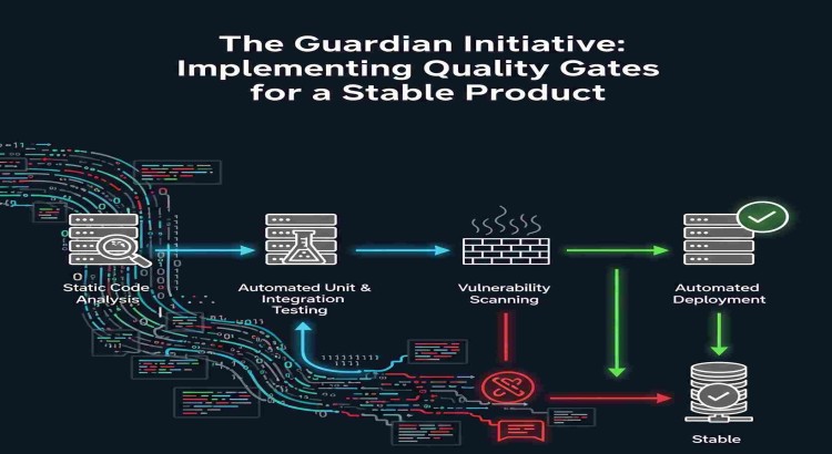 The Guardian Initiative: Implementing Quality Gates for a Stable Product